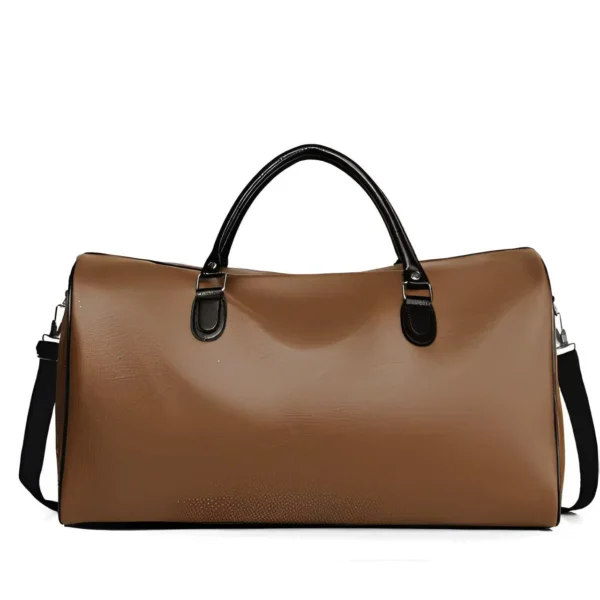 ZMN-1997 Mens Leather Duffle Bag - 图片 2