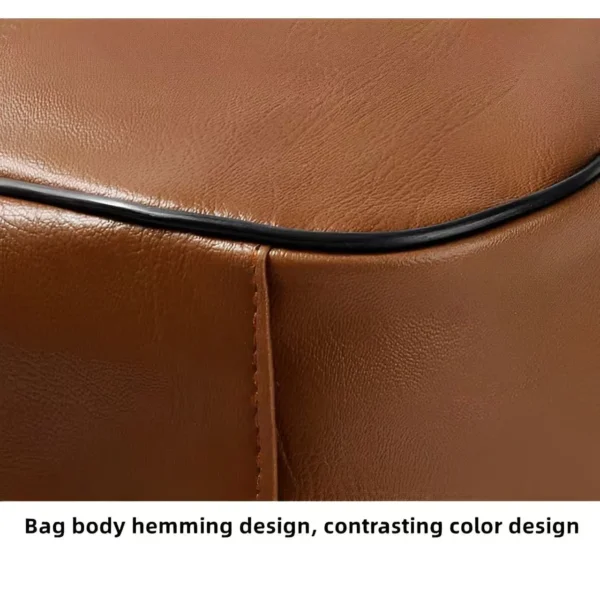 ZMN-1997 Mens Leather Duffle Bag - 图片 4