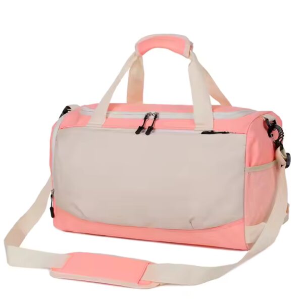 Bolso de gimnasio impermeable con compartimentos seco y húmedo, gran capacidad, multifuncional para deporte y viaje - 图片 4