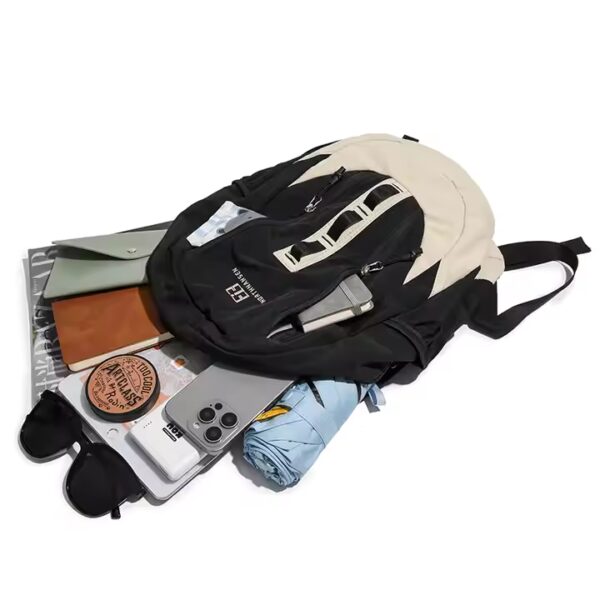 Mochila ligera de nylon arrugado impermeable para mujer - 图片 4