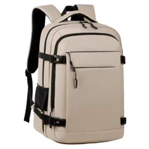 Custom Men's Waterproof Notebook Laptop Backpack Anti-theft PU Multi Pocket Outdoor Bagpack Fashion City Commute School Bag
