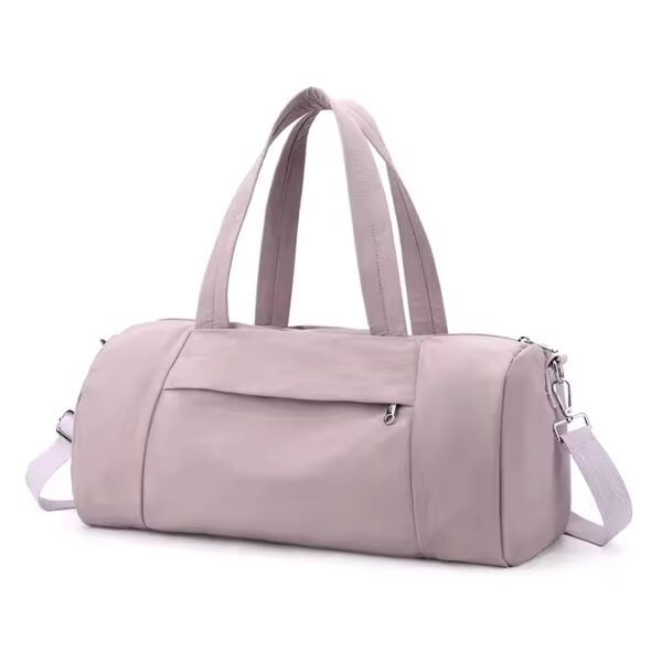 Bolsa Deportiva de Nylon Arrugado Ligera Portátil para Yoga Viaje Gimnasio Mujer - 图片 4