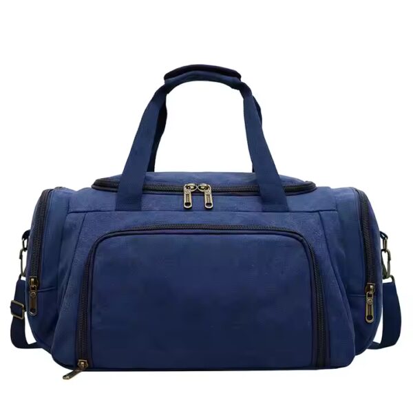 Bolsa de lona impermeable resistente de gran capacidad y colores múltiples - 图片 2