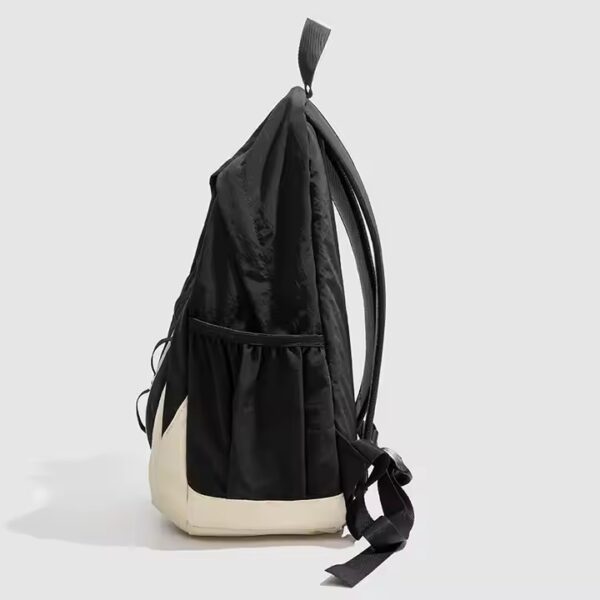 Mochila ligera de nylon arrugado impermeable para mujer - 图片 3