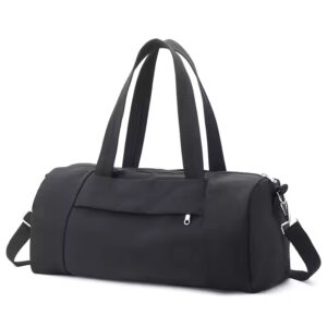 Bolsa Deportiva de Nylon Arrugado Ligera Portátil para Yoga Viaje Gimnasio Mujer
