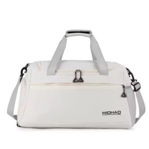 Bolsa Deportiva Grande con Separación Húmeda-Seca Plegable Impermeable para Gimnasio Viaje Fin de Semana