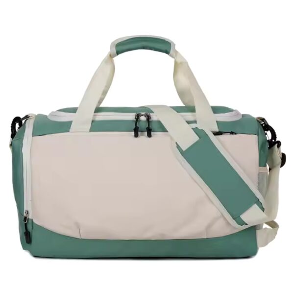 Bolso de gimnasio impermeable con compartimentos seco y húmedo, gran capacidad, multifuncional para deporte y viaje - 图片 2