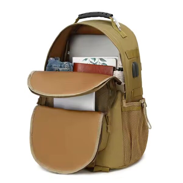 Mochila Multifuncional Impermeable Oxford USB Business Laptop Caza Senderismo - 图片 2