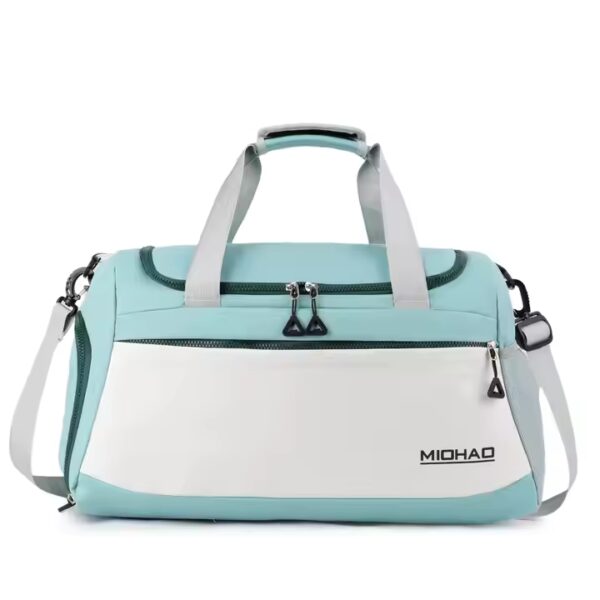 Bolsa Deportiva Grande con Separación Húmeda-Seca Plegable Impermeable para Gimnasio Viaje Fin de Semana - 图片 4