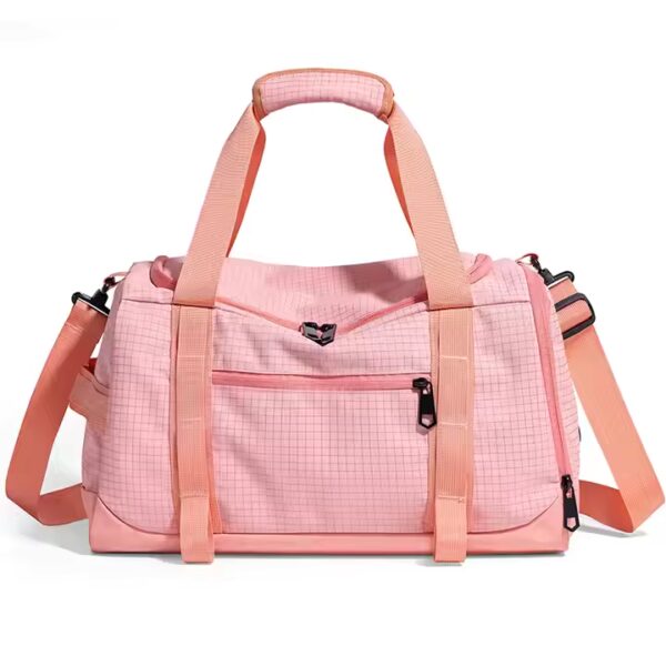 Bolsa de deporte impermeable con compartimento seco y húmedo, gran capacidad, multifuncional para gimnasio y viaje - 图片 2