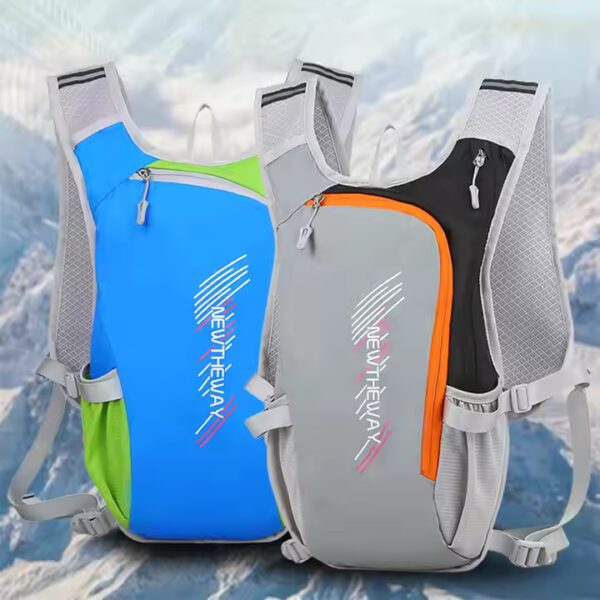 Mochila Deportiva Impermeable Nylon Reflectante Hidratación Ciclismo Senderismo - 图片 2