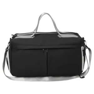 Bolsa Deportiva Multifuncional Estilizada con Separación Húmeda-Seca Impermeable Gran Capacidad para Fitness