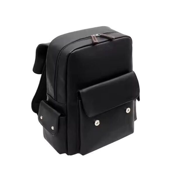 Remoid Fashion Waterproof PU Custom Logo Handbag Outdoor Travel Business School 15.6 Inch Men Outdoor Laptop Bag Backpack - 图片 4