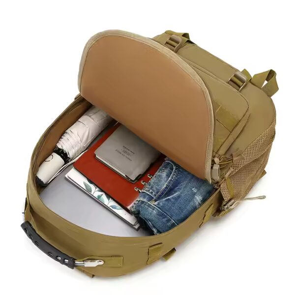 Mochila Multifuncional Impermeable Oxford USB Business Laptop Caza Senderismo - 图片 6