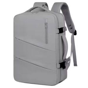 Remoid Waterproof PU Laptop Anti Theft USB Mochilla Large Capacity Business Shockproof 15.6 Laptop Computer Bag Backpack