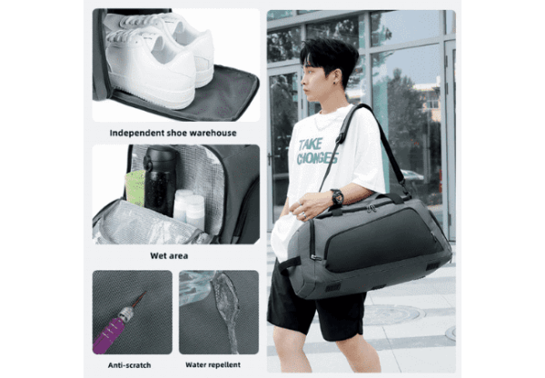 T17 Duffle Bag with Shoe Compartment - 图片 2