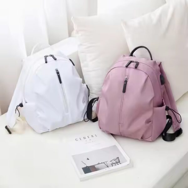 Bolso de Mano Oxford con Decoración de Cadena para Mujer Gran Capacidad Estructurado Multiestilo - 图片 3