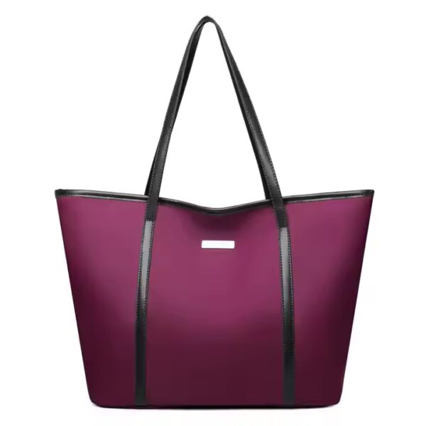 Bolsa Tote Impermeable Oxford de Gran Capacidad para Mujer con Doble Asa Multiestacional - 图片 4